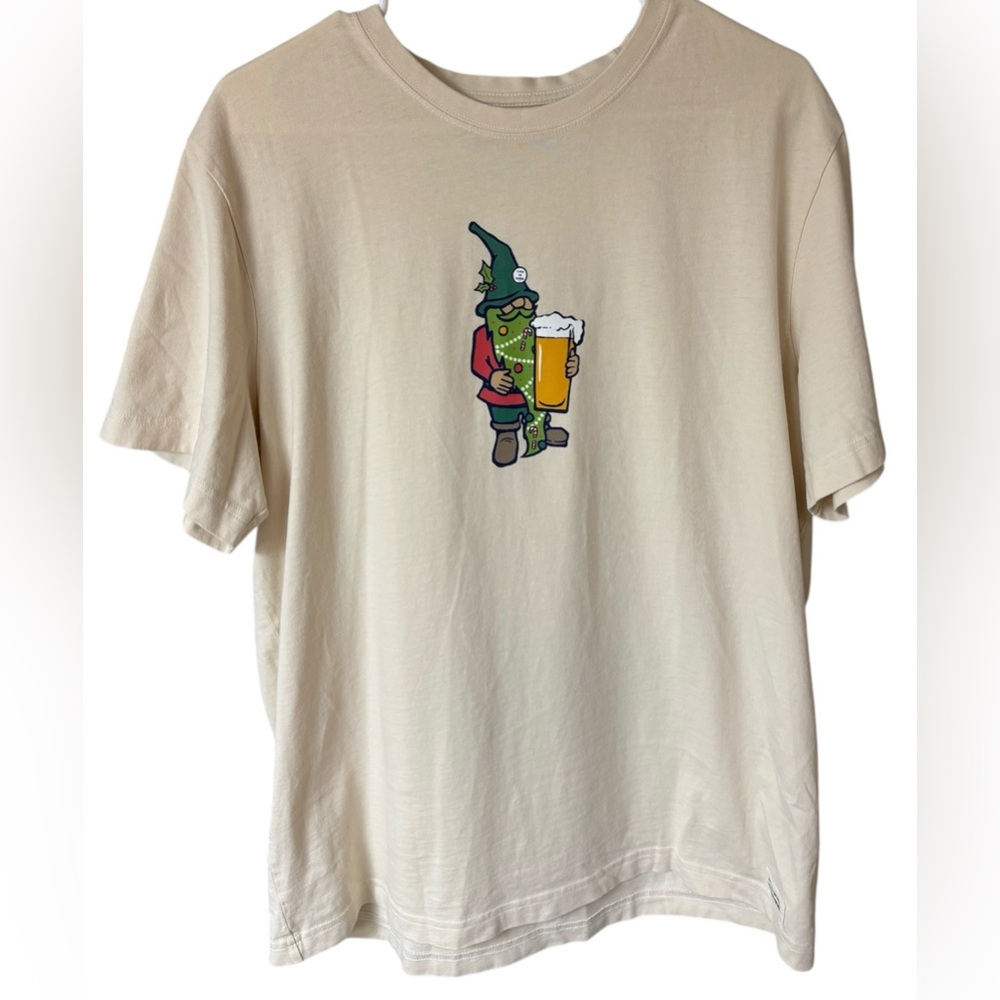 Life Is Good Cream T-Shirt
